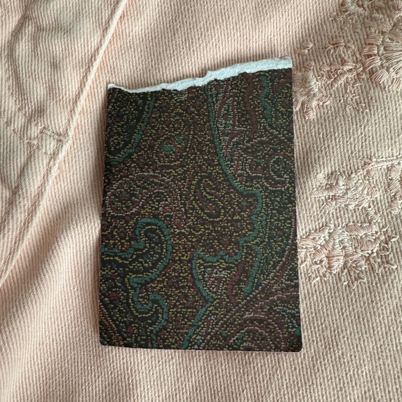 Etro Jeans With Embroidered Floral Detail Frayed hem Italy - Picture 12 of 16